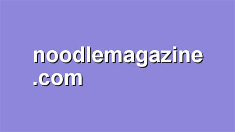 nodlemagazine